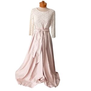 VINTAGE Jessica Howard Formal Womens Dress Size 10 (Medium) Gold Sequined
